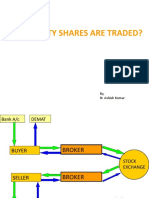 How Equity Shares Are Traded?: By, N. Ashish Kumar