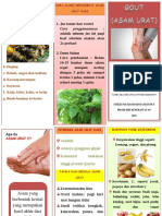 Leaflet Gout