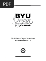 By U Organ Workshop Packet 2017