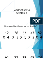 Mtap Grade 4 Session 3
