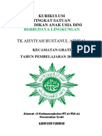 Kurikulum Berbudaya Lingkungan 2018-2019