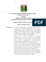 Perda Lampung Timur Nomor 4 Tahun 2012 Tentang Rencana Tata Ruang Kabupaten Lamtim Tahun 2011 2031