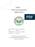 Kimia Umum - Critical Book Report