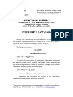 Enterprise Law 2005 in English
