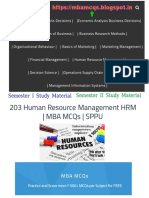 HRM MCQs - Human Resource Management MCQs