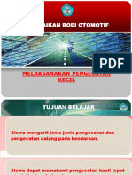 Melaksanakan Pengecatan Kecil (Spot Repainting)