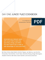 Day One:: Junos Pyez Cookbook