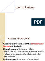 Introduction To Anatomy