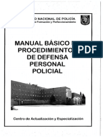 Police Procedimoentos Basics of Self Defense Manual LARGE PDF