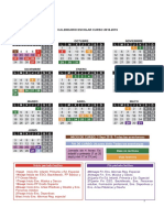 Calendario Escolar 1819 PDF