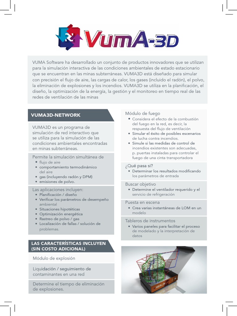 Vuma 3D Network Spanish | PDF | Simulación | Business