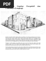 Pengertian Gambar Perspektif Dan Contohnya