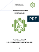 Manual para La Convivencia Escolar