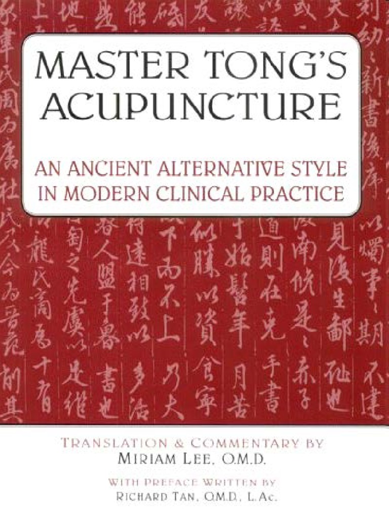 Master Tongs Acupuncture Acupuncture Traditional Chinese Medicine Free 30day Trial Scribd