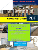 CONCRETO SIMPLE - Tarapoto 2018 - II