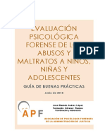 Guia Buenas - Practicas Abuso y - Maltrato Menores. Forenses de Juzgados PDF