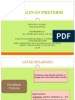 Ppt. Refarat Persalinan Preterm