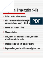 Assignment Presentation Skills