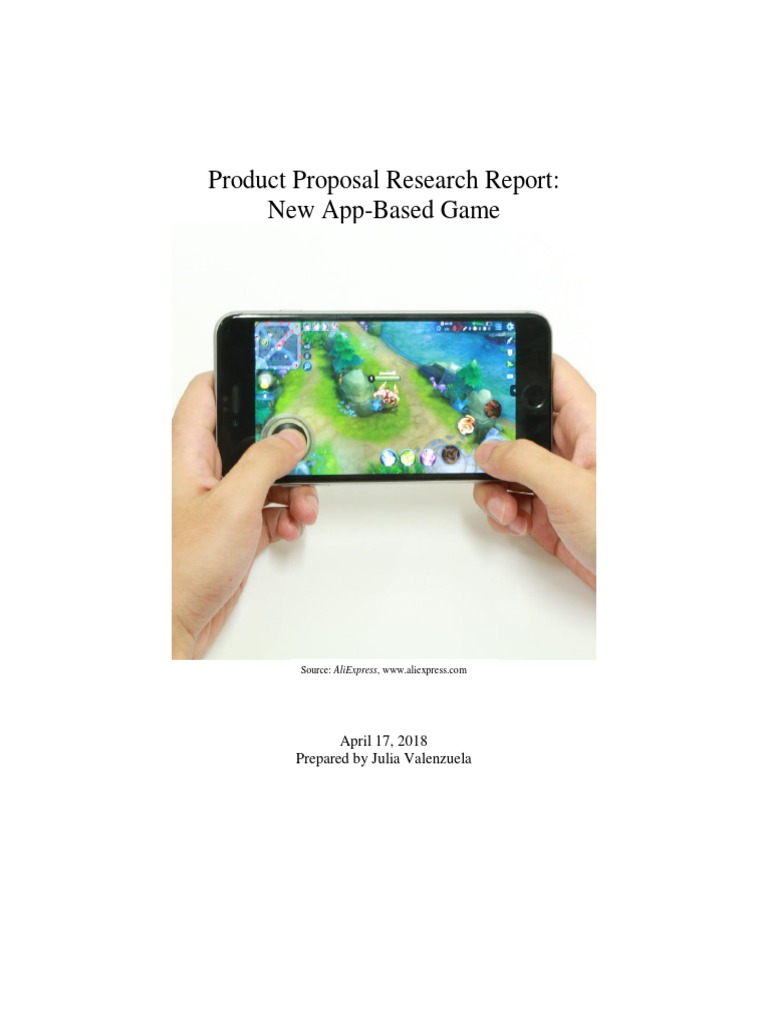 Research Report | PDF | Video Game Industry | Video Games