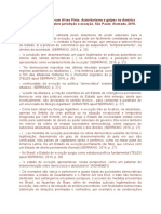 Fichamento - Autoritarismo e Golpes Na América Latina