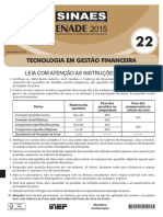 22 CST Gestao Fincanceira Enade 2015