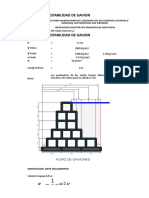 Calculo Muro de Gaviones