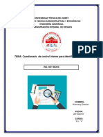 Control Interno Identificando Riesgos
