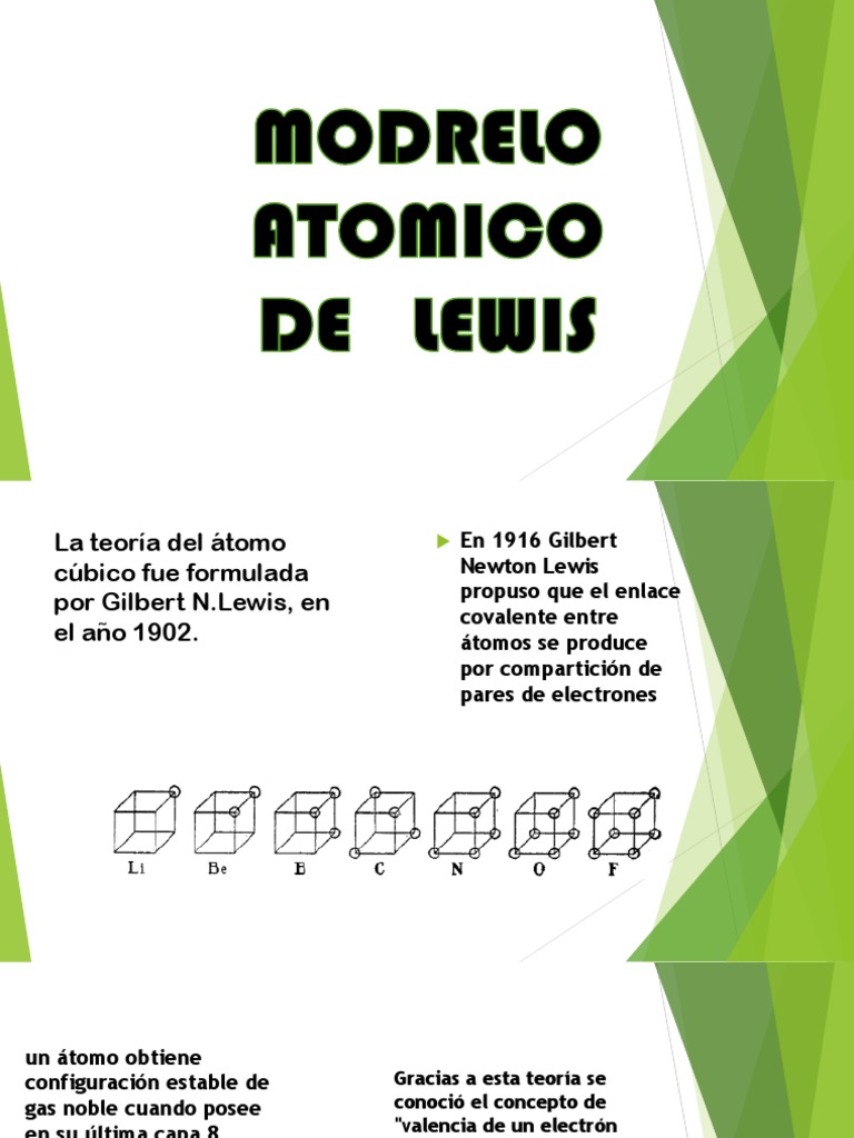 Modelo Atomico de Lewis | PDF