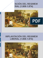 Implantación Régimen Liberal