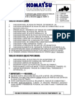 Material Lista Verificacion Inspeccion Diaria Check List Antes Operar Cargadores Frontales Compartimentos