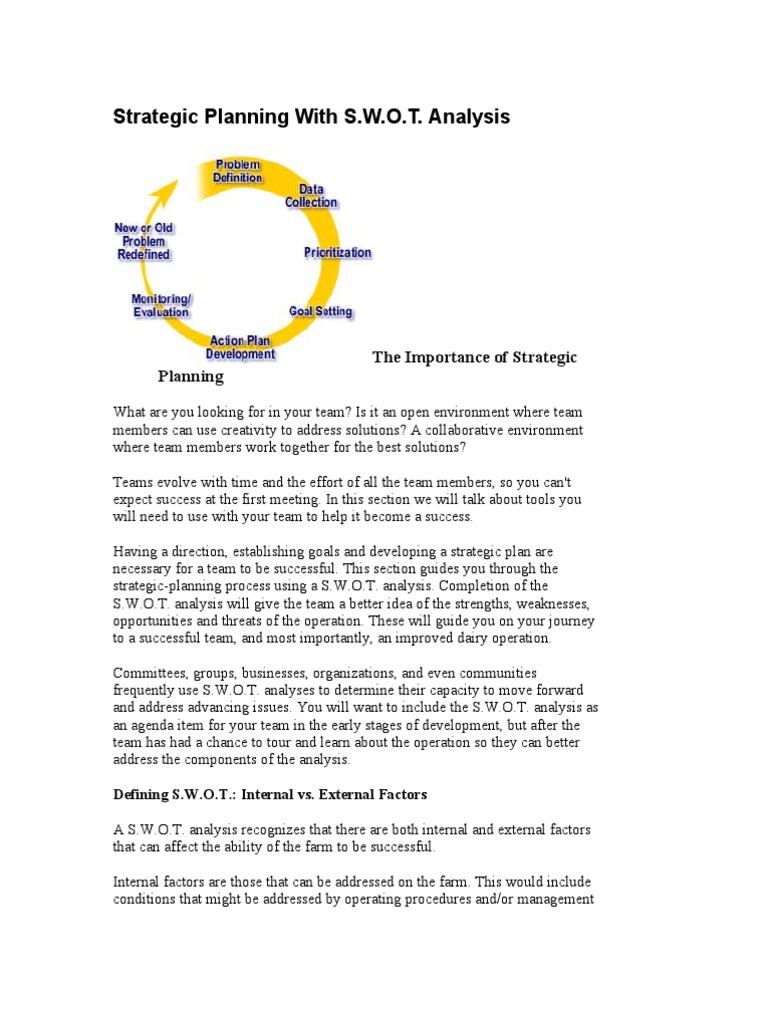 Dairy Swot PDF Swot Analysis Milk