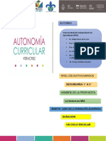 Propuesta MIA: Desarrollar habilidades lectoras en secundaria