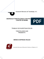 Abordaje Tanatologico CANCER DE MAMA PDF