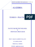 Apuntes de Algebra - 2003