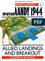 Osprey - Campaign - 001 - Normandy 1944 Allied Landings and Breakout (1990) Ocr 7.07-2.6 Lotb