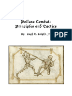 Pollaxe Combat: Principles and Tactics: By: Hugh T. Knight, JR