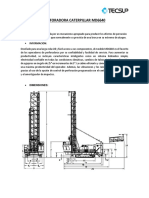 Perforadora Caterpillar 6640