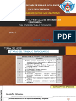 Etapas Del Trabajo Topografico