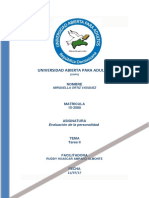 Tarea 2 Evaluacion de La Personalidad