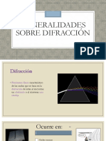 Generalidades Sobre Difraccion