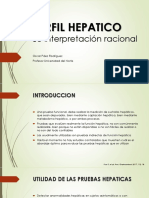 El Perfil Hepatico y Su Interpretacion Racional (Oscar Paez Rodriguez)