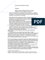 Nacionalidad Mexicana de Personas Fisicas