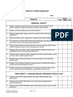 Checklist Facility Tour Untuk JCI