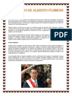 Elecciones 1990 Gobierno de Alberto Fujimori