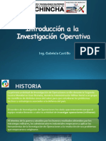 INVESTIGACION OPERACIONAL