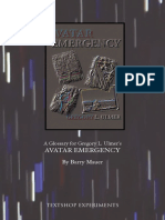 Avatar Emergency: by Barry Mauer