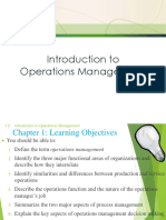 Chapter-1 Operation Management