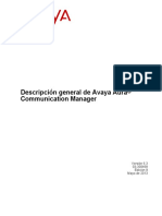 (03 300468) AvayaAuraCommunicationManagerOverview 2 AvayaBook (USLetter) Es XL