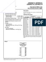 CD54HC14, CD74HC14, CD54HCT14, CD74HCT14: Features Description