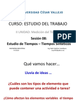 Estudio de Tiempos